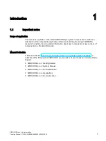 Preview for 7 page of Siemens SIMOCODE pro Function Manual