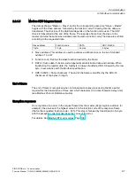Preview for 97 page of Siemens SIMOCODE pro Function Manual