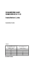 Preview for 3 page of Siemens SIMODRIVE 611-D Installation Manual