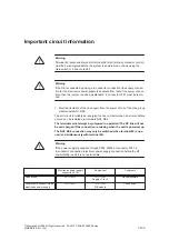 Предварительный просмотр 133 страницы Siemens SIMODRIVE 611A Installation And Planning Manual