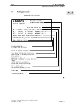 Предварительный просмотр 197 страницы Siemens SIMODRIVE 611A Installation And Planning Manual