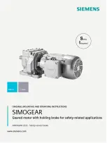 Siemens SIMOGEAR 2332 Original Mounting And Operating Instructions preview