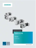 Siemens SIMOGEAR 2KJ40 Operating Instructions Manual preview