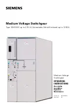 Siemens SIMOSEC Operating Instructions Manual preview