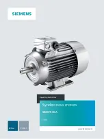 Preview for 1 page of Siemens SIMOTICCS A 1FU9 Operating Instructions Manual