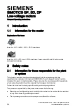 Preview for 4 page of Siemens SIMOTICS 1LA Compact Operating Instructions