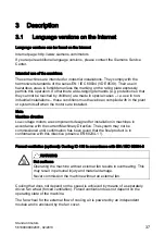 Preview for 7 page of Siemens SIMOTICS 1LA Compact Operating Instructions