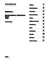 Preview for 3 page of Siemens SIMOTICS A 1FU8 Operating Instructions Manual