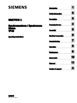 Preview for 117 page of Siemens SIMOTICS A 1FU8 Operating Instructions Manual