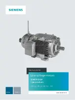 Siemens SIMOTICS DP 1PC134 Operating Instructions Manual preview