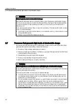 Предварительный просмотр 20 страницы Siemens SIMOTICS FD 1LL1 Operating Instructions & Installation Instructions