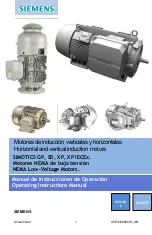 Siemens SIMOTICS GP Operating Instructions Manual preview