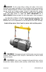 Предварительный просмотр 71 страницы Siemens SIMOTICS GP Operating Instructions Manual