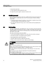 Preview for 14 page of Siemens SIMOTICS HV M Operating Instructions Manual