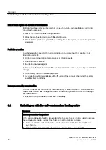 Preview for 78 page of Siemens SIMOTICS HV M Operating Instructions Manual