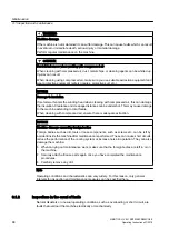 Preview for 88 page of Siemens SIMOTICS HV M Operating Instructions Manual