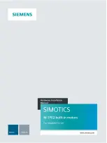 Siemens SIMOTICS M-1FE2 Hardware Installation Manual preview