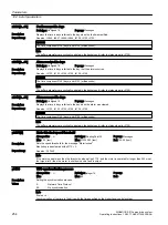 Preview for 256 page of Siemens SIMOTICS S-1FK2 Operating Instructions Manual