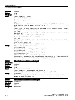 Preview for 478 page of Siemens SIMOTICS S-1FK2 Operating Instructions Manual