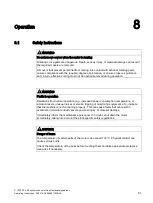 Preview for 83 page of Siemens SIMOTICS S-1FK7 DYA Generation 2 Operating Instructions Manual