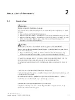 Preview for 21 page of Siemens SIMOTICS S-1FK7 Operating Instructions Manual