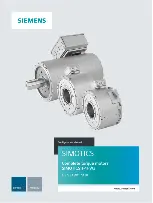 Preview for 1 page of Siemens SIMOTICS T-1FW3 Configuration Manual