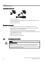 Preview for 92 page of Siemens SIMOTICS T-1FW4407-1KM81-1BC0-Z Operating Instructions Manual