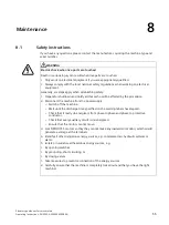 Предварительный просмотр 57 страницы Siemens Simotics Operating Instructions Manual