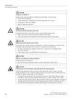 Предварительный просмотр 58 страницы Siemens Simotics Operating Instructions Manual