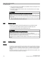 Preview for 170 page of Siemens SIMOTION D4x5-2 Operating Instructions Manual