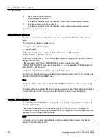 Preview for 206 page of Siemens SIMOTION D4x5-2 Operating Instructions Manual