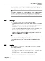 Preview for 219 page of Siemens SIMOTION D4x5-2 Operating Instructions Manual