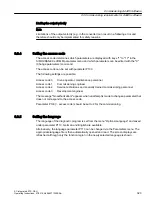 Preview for 323 page of Siemens SIMOTION D4x5-2 Operating Instructions Manual