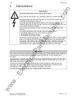 Предварительный просмотр 27 страницы Siemens SIMOVERT 6SE7024-1EB85-0AA0 Operating Instructions Manual