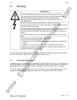 Предварительный просмотр 33 страницы Siemens SIMOVERT 6SE7024-1EB85-0AA0 Operating Instructions Manual