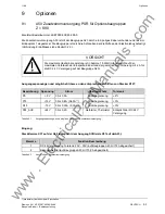 Предварительный просмотр 37 страницы Siemens SIMOVERT 6SE7024-1EB85-0AA0 Operating Instructions Manual