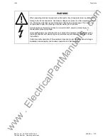 Предварительный просмотр 59 страницы Siemens SIMOVERT 6SE7024-1EB85-0AA0 Operating Instructions Manual