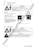 Предварительный просмотр 86 страницы Siemens SIMOVERT 6SE7024-1EB85-0AA0 Operating Instructions Manual