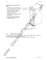 Предварительный просмотр 87 страницы Siemens SIMOVERT 6SE7024-1EB85-0AA0 Operating Instructions Manual