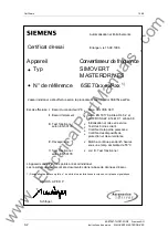 Preview for 26 page of Siemens SIMOVERT MASTERDRIVES 6SE70 P Series Manual