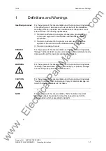 Preview for 31 page of Siemens SIMOVERT MASTERDRIVES 6SE70 P Series Manual