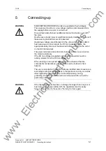 Preview for 41 page of Siemens SIMOVERT MASTERDRIVES 6SE70 P Series Manual