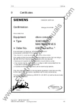 Preview for 51 page of Siemens SIMOVERT MASTERDRIVES 6SE70 P Series Manual