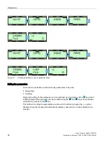 Preview for 34 page of Siemens SINAMICS BOP-2 Operating Instructions Manual