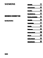 Предварительный просмотр 3 страницы Siemens SINAMICS CONNECT 500 Operating Instructions Manual