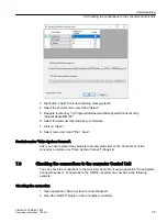 Предварительный просмотр 37 страницы Siemens SINAMICS CONNECT 500 Operating Instructions Manual