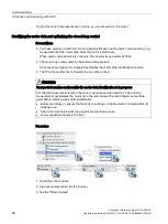 Preview for 98 page of Siemens Sinamics CU240D-2 DP Operating Instructions Manual