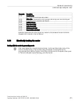 Preview for 217 page of Siemens Sinamics CU240D-2 DP Operating Instructions Manual