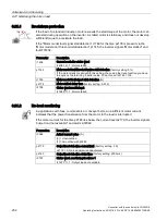 Preview for 234 page of Siemens Sinamics CU240D-2 DP Operating Instructions Manual