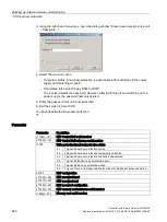 Preview for 262 page of Siemens Sinamics CU240D-2 DP Operating Instructions Manual